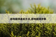 游戏圆球通关方法,游戏圆球冲刺