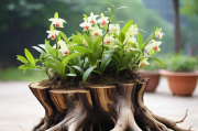 树桩石斛怎么养,石斛树桩种植用什么树桩