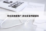 钦北区网络推广,钦北区宣传部部长