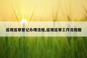 巡视巡察登记办理流程,巡视巡察工作流程图