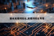 丽水关键词优化,关键词优化专家