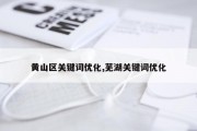 黄山区关键词优化,芜湖关键词优化