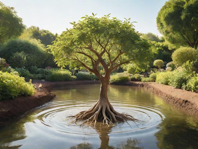 发财树在水里怎么养,发财树栽在水里在土里可以吗