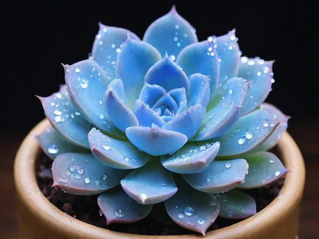 多肉植物蓝精灵怎么养,多肉蓝精灵怎么养护啊
