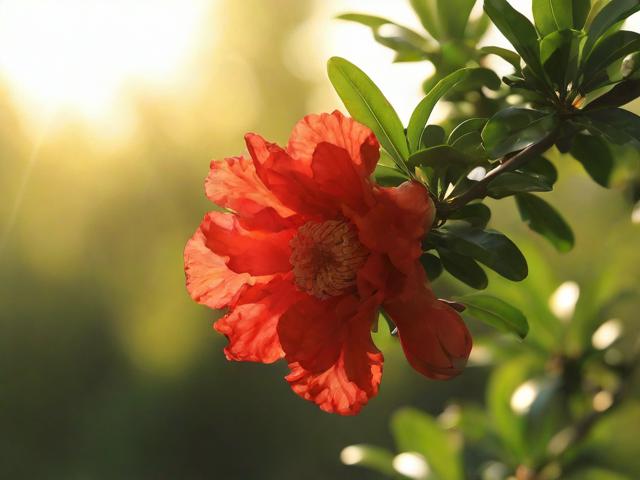 石榴花怎么养才能爆盆,石榴花怎么养家庭养法