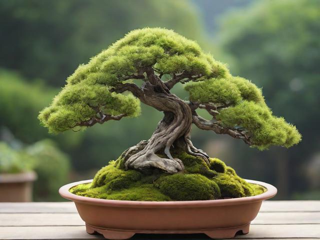 盆景的苔藓怎么养,盆景上的苔藓对盆景有影响吗